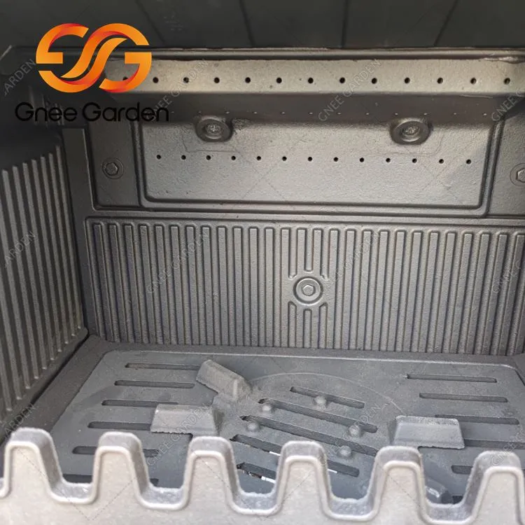 Чугунные камины для отопления помещений