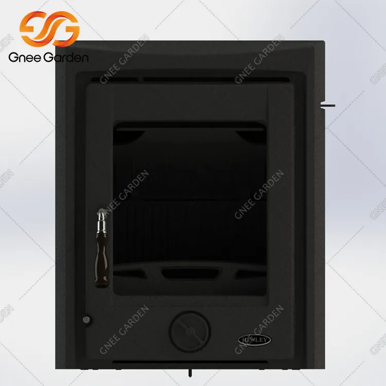 Камин с чугунной горелкой