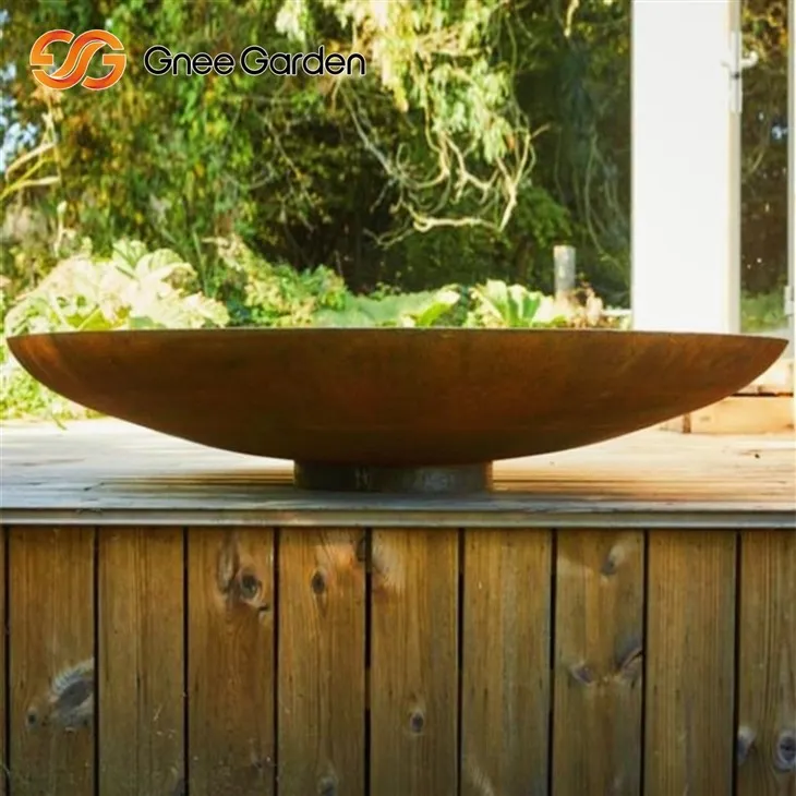 Corten Classic Fire Bowl Dustic Tharm