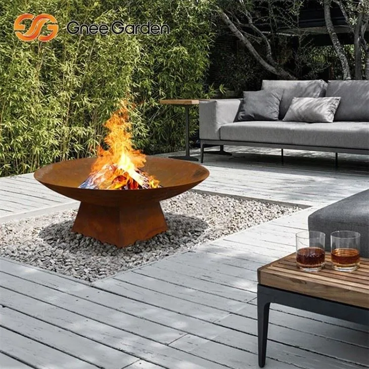 Corten Eco-Friendly Fire Bowl Backyard