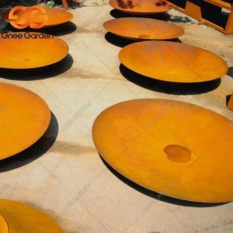 Уличная дровяная печь Corten