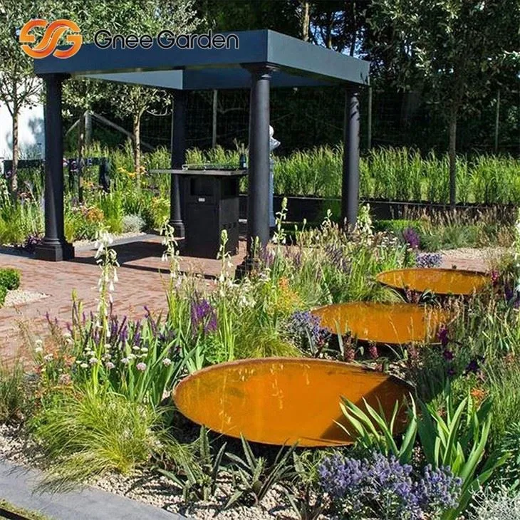 Corten Steel Fire Pit, апонтизируйте