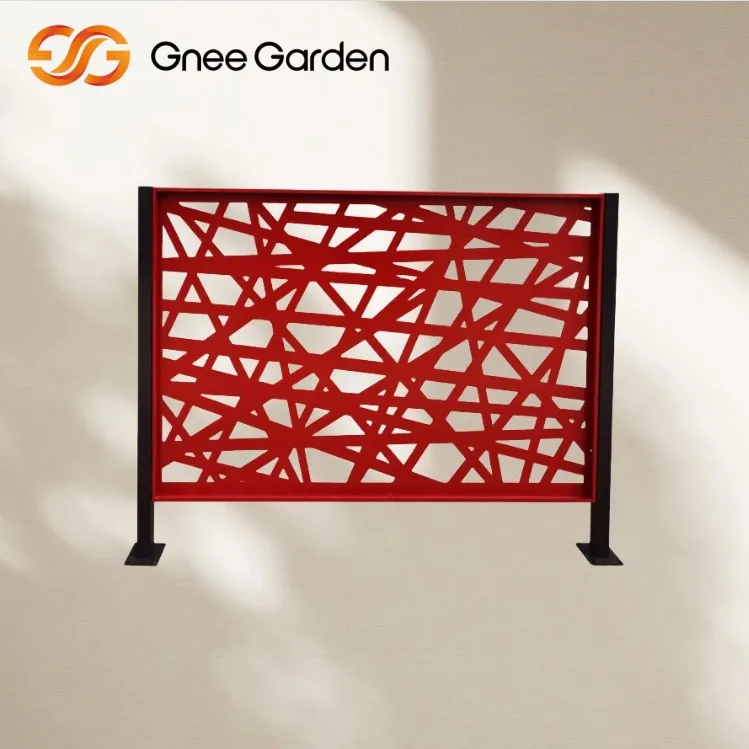 Металлические панели Corten Steel Red Laser