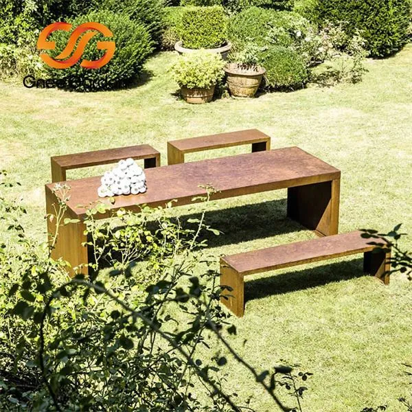 Уличная и парковая мебель Corten Steel