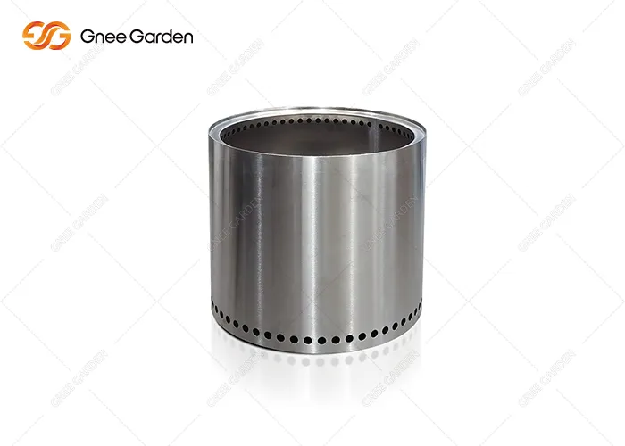 Декоративная металлическая яма для костра