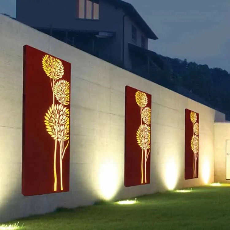 Дизайнерский разделительный экран Corten