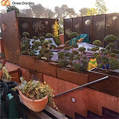 Могут ли садовые ширмы Corten обеспечить полную конфиденциальность?