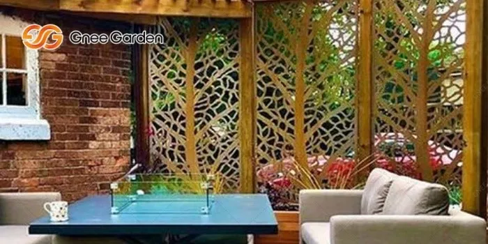 Corten Steel outdoor decorative screens Corten Steel outdoor decorative screens