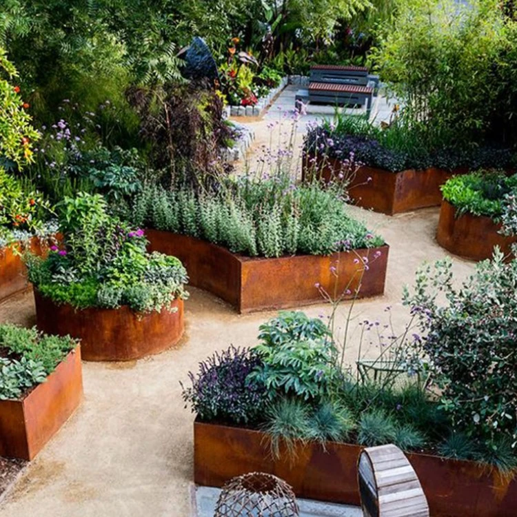 Corten Steel Garden Bed Corten Steel Garden Bed