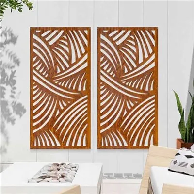 Декоративные металлические панели с лазерной резкой