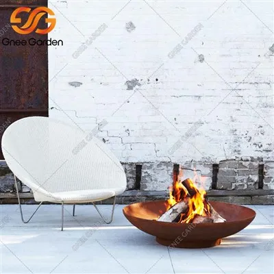 Чаша для огня, выветривание